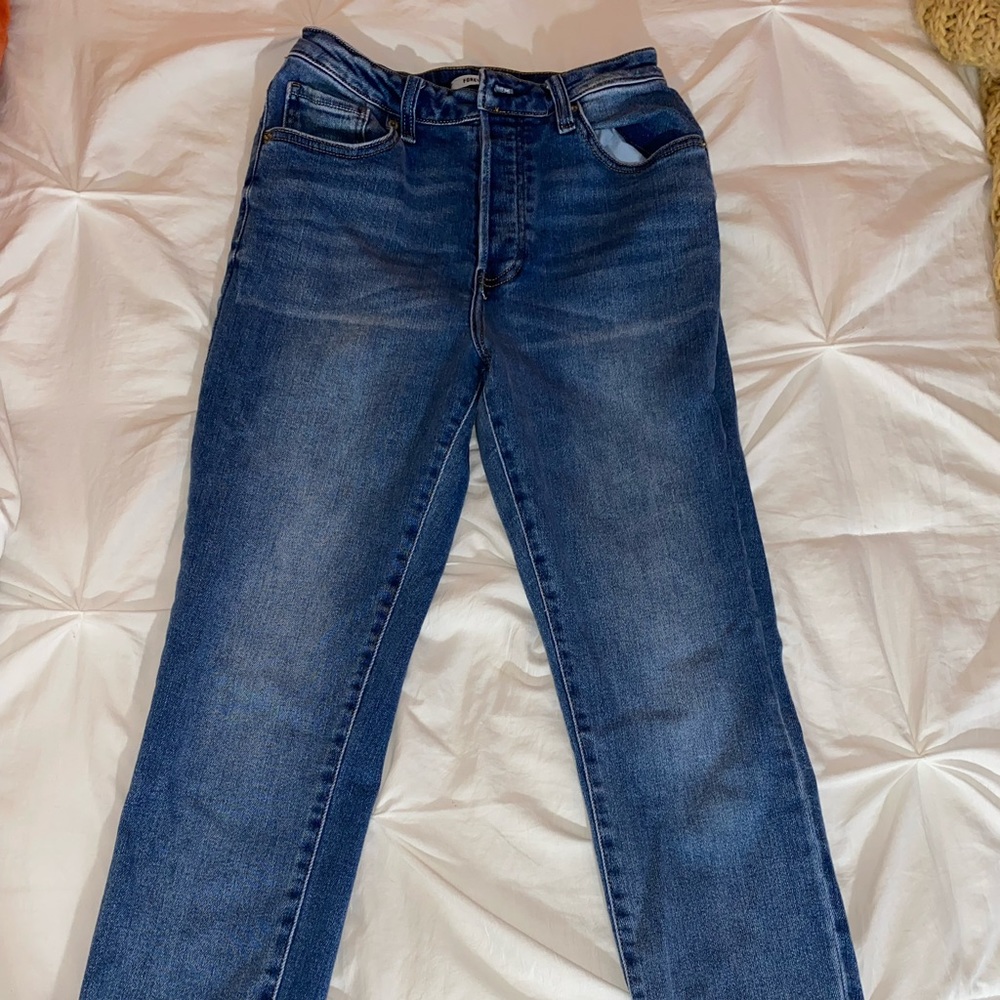 Straight leg forever 21 jeans